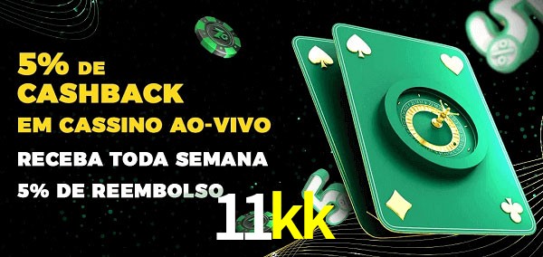 Promoções do cassino ao Vivo 11kk